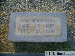 Robert Ashley Henderson