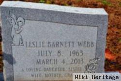 Leslie Barnett Webb