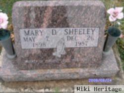 Mary D Sheeley