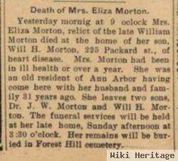 Eliza Crummer Morton