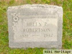 Helen P Robertson