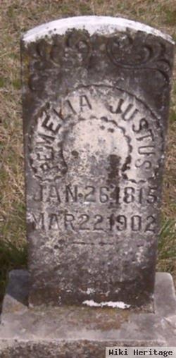 Pemelia Ann Moore Handlen Justus