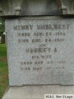 Harriet A Hurlbert