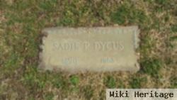 Sadie P Dycus