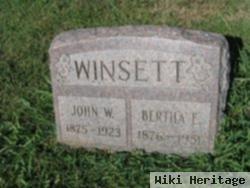 John W. Winsett