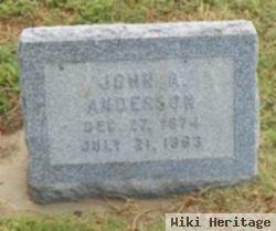 John Alvin Anderson