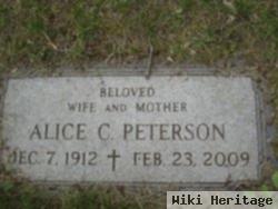 Alice C Peterson