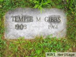 Tempie M. Gibbs