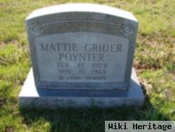 Mattie Grider Poynter