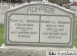 Mary E Rohrer