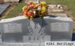 Mary Lee Bell Rice