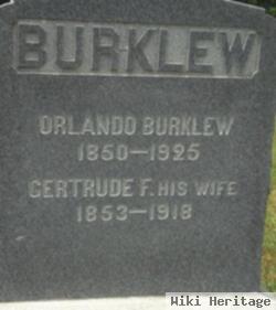 Gertrude F Burklew