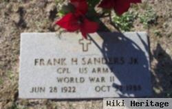 Frank H Sanders, Jr