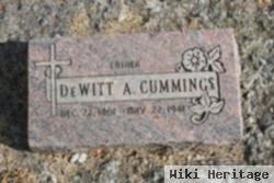 Dewitt A Cummings