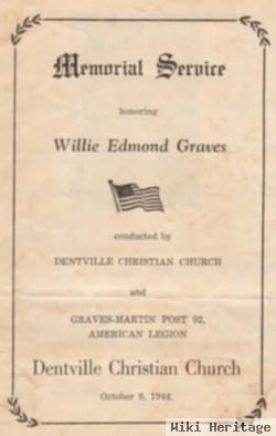 Willie Edmond Graves