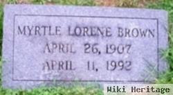 Myrtle Lorene Brown