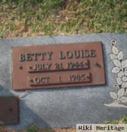 Betty Louise Chancellor Payne