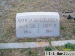 Articia M Robinson