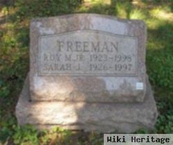 Sarah J Funk Freeman