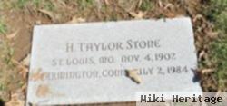 H Taylor Stone