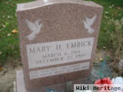 Mary H Emrick