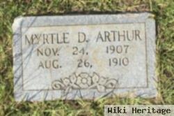 Myrtle D Arthur