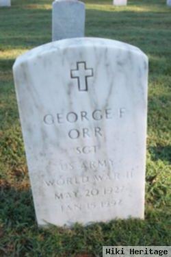 George F Orr