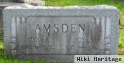 Myra A. Godfrey Amsden