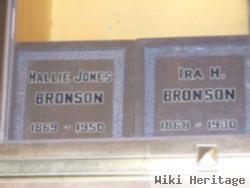 Hallie Jones Bronson