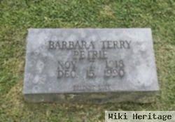 Barbara Terry Petrie