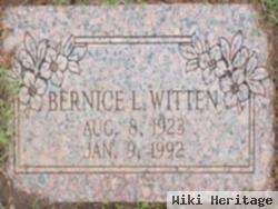 Bernice L. Witten