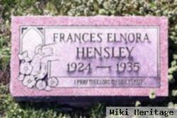 Frances Elnora Hensley