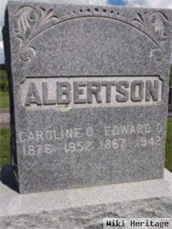 Edward O Albertson