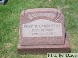 Ruby O. Lambertus