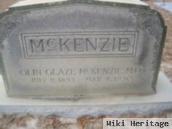 Dr Olin Glaze Mckenzie