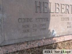 Clyde Etter Helbert