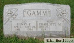 Henry F Gamm