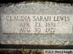 Claudia Sarah Lewis