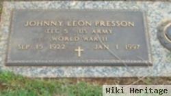 Johnny Leon Presson