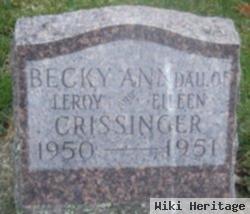 Becky Ann Crissinger