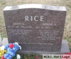Lelia Mae Craps Rice