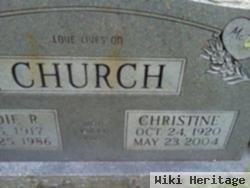 Christine Mary Birchfield Church