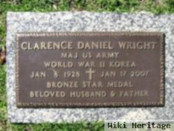 Maj Clarence Daniel Wright