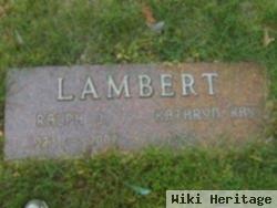 Ralph Lambert