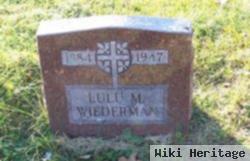 Lulu M. Wiederman