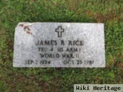 James Richard "dick" Rice