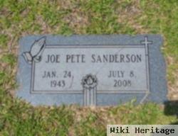 Joe Pete Sanderson