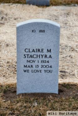 Claire M Stachyra