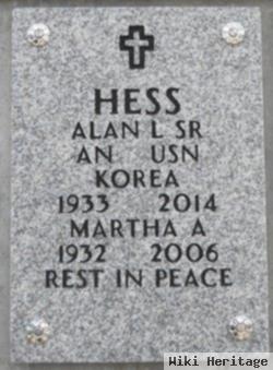 Alan Lee Hess, Sr