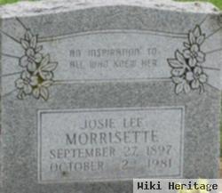 Josie Lee Vanwinkle Morrisette